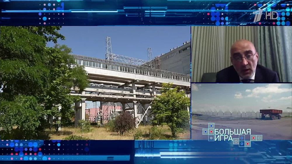 Вячеслав Никонов: «Ренат Иванович, все-таки какова вероятность теракта на Запорожской атомной электростанции, если оценивать ее по шкале от 1 до 10, где 10 – наибольшая опасность?»