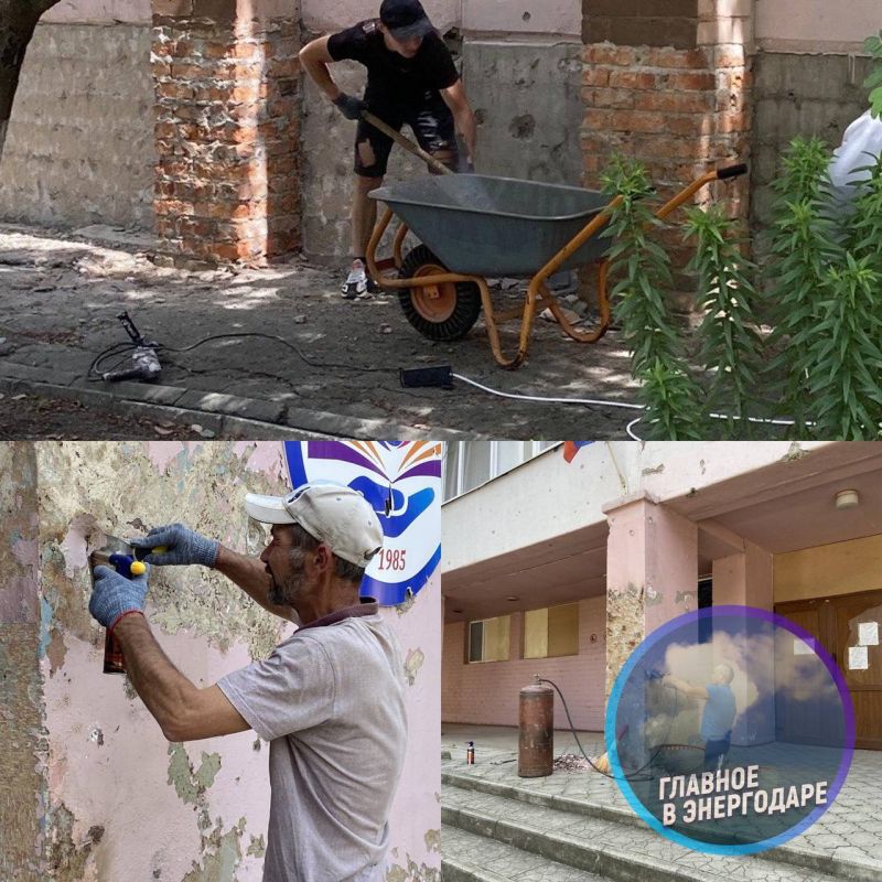 Шефы из Пензы помогут отремонтировать школу №1 в Токмаке