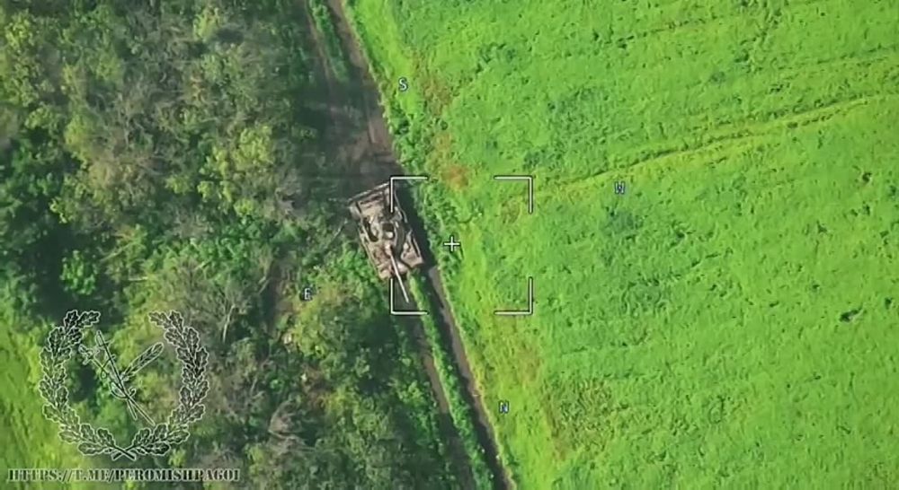 Юрий Котенок: Запорожское направление — поражение одного из словенских танков M-55S, поставленных Киеву