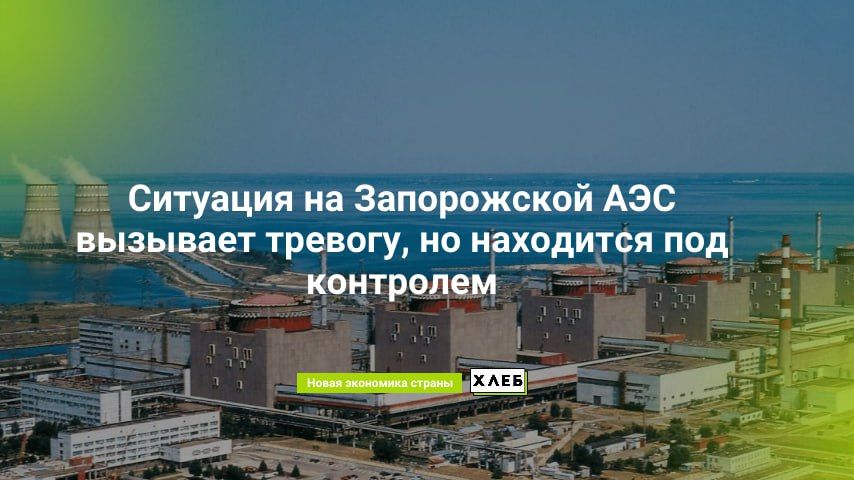 Ситуация на Запорожской АЭС вызывает тревогу, но находится под контролем