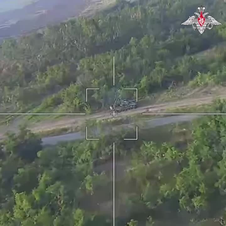 Андрей Руденко: Уничтожение танка «Leopard» барражирующим боеприпасом на Запорожском направлении