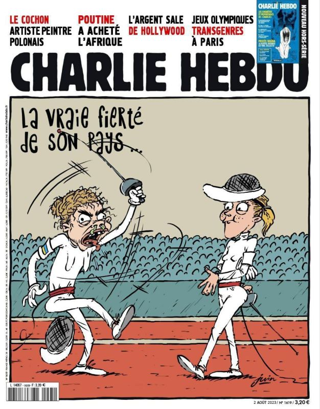"��������� �������� ����� ������" - Charlie Hebdo ������ �������� �� ���������� �������������