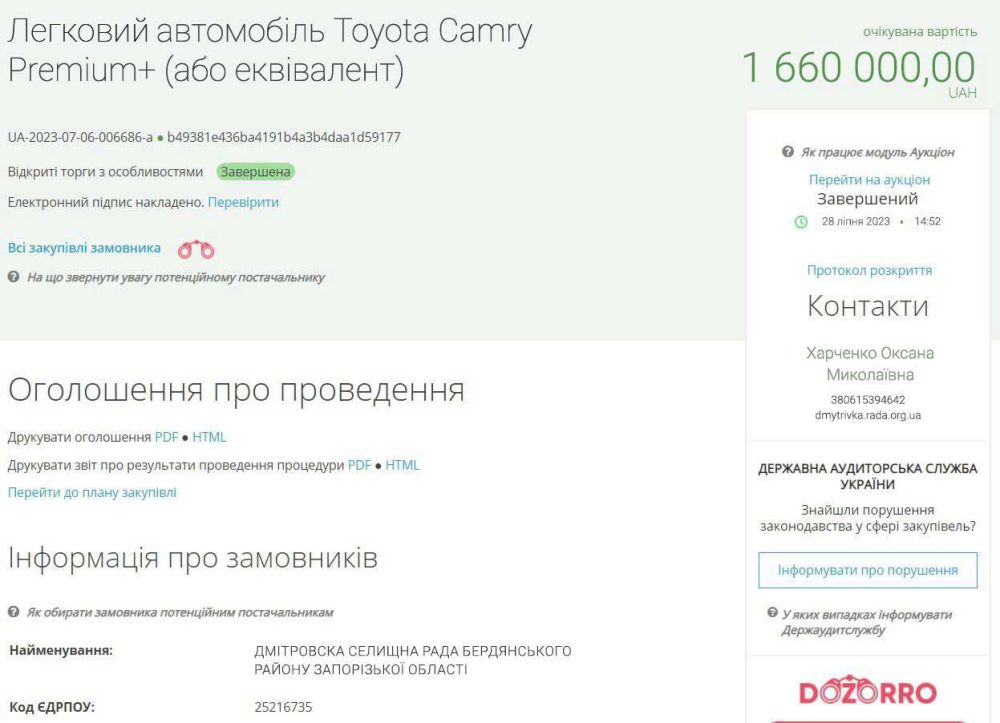 "�������� ������������� ���������" �������� ��� ��������� ����� ����������, ������� �� �������� �������������� �������� ������� ������ ���������, ��������� Toyota Camry � ������������ Premium "