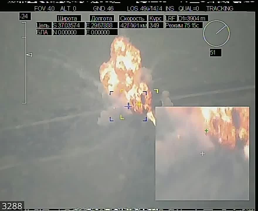 Евгений Лисицын: Мощный подрыв украинского танка на Запорожском фронте