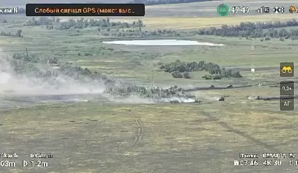 Юрий Котенок: МО РФ: Экипаж танка «Алеша», разгромивший колонну бронетехники ВСУ на Запорожском направлении, представлен к званию Героев России