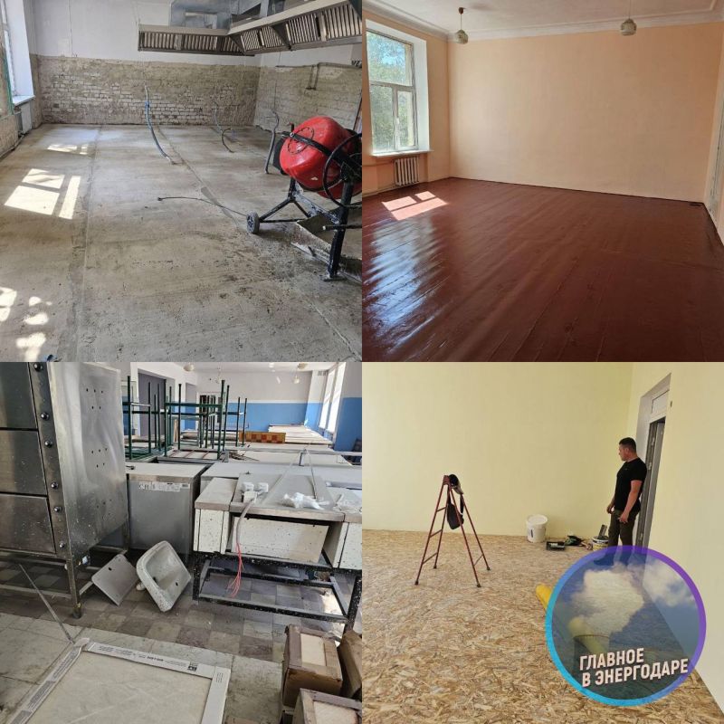 Пензенcкие шефы начали ремонтировать школу №4 в Пологах