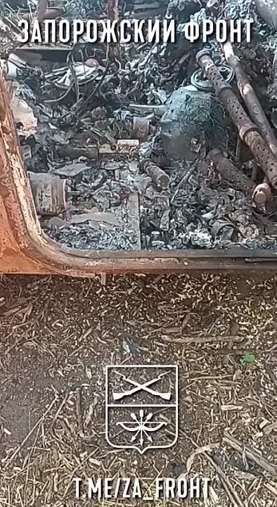 Юрий Котенок: Пример того, что остается от украинской БМП-1 после прилета "Ланцета"