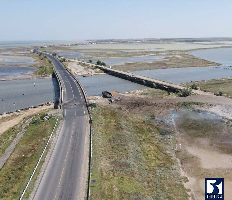 «Конструкции для восстановления Чонгарского моста уже изготовлены и в ближайшее время будут доставлены на место»