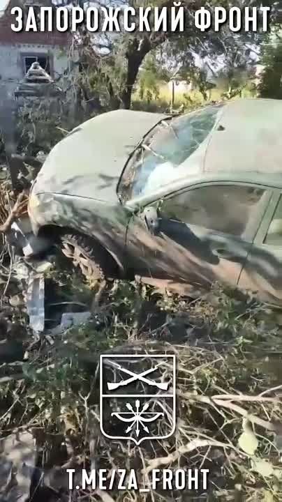 Евгений Лисицын: ВСУ-шный пикап приуныл где-то на Запорожском фронте