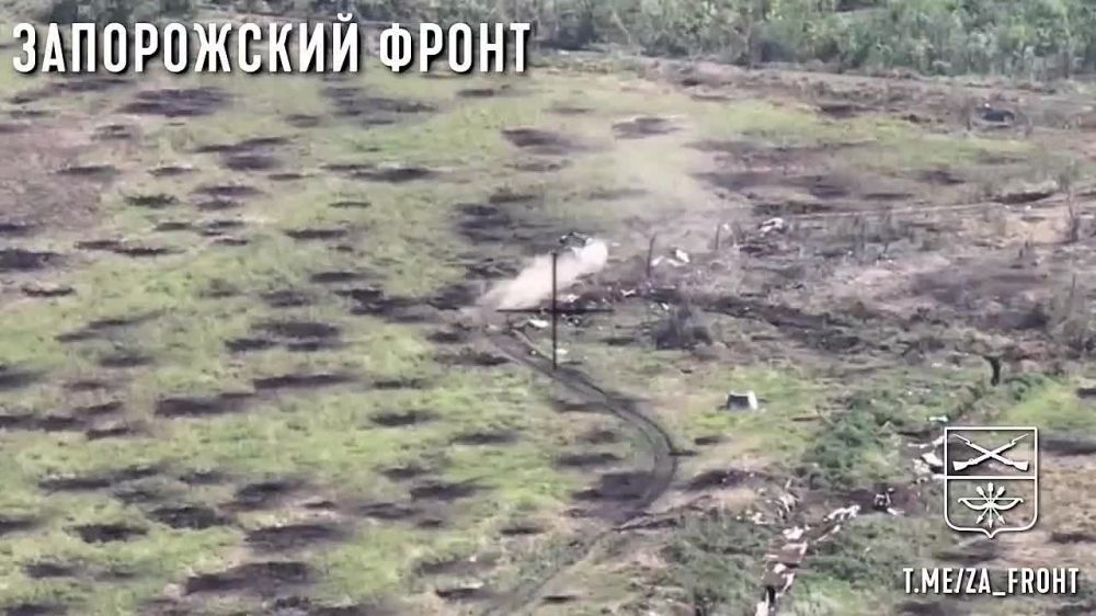 Евгений Лисицын: Очередная БМП Брэдли подбита на Запорожском фронте