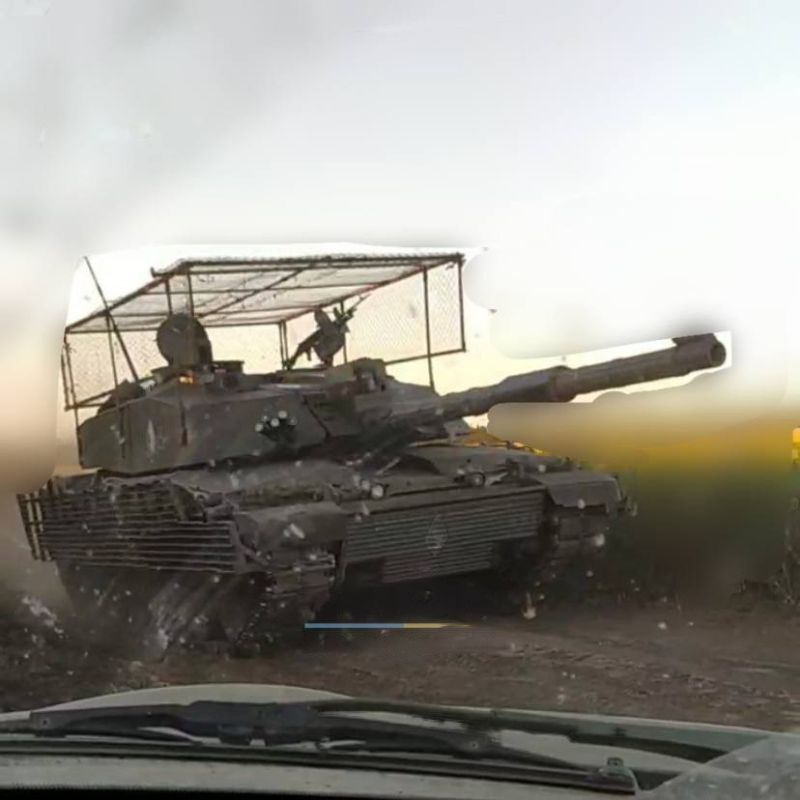 ���������� Challenger 2 � ������������� ��������� �� ������-��������� �� ����������� �����������