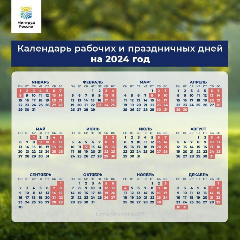 ���������� ����������� � �������� ��� � 2024 ����