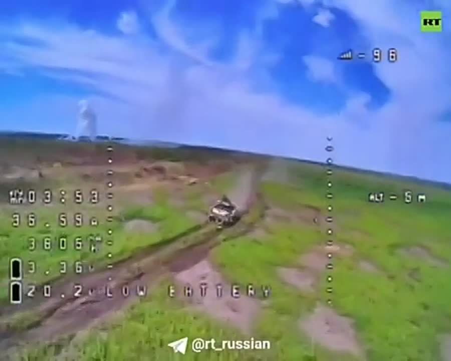 ����� ��������� ������������ ��� M2A2 Bradley ODS-SA ���������� FPV-������ �� ����������� �����������