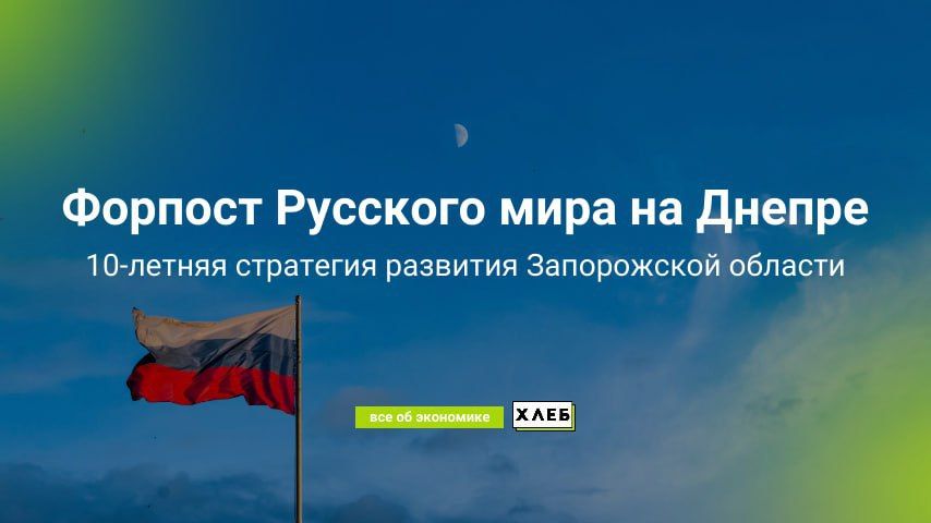 Президент РФ Владимир Путин в августе одобрил предложенную врио губернатора Запорожской области Евгением Балицким концепцию 10-летней программы развития региона