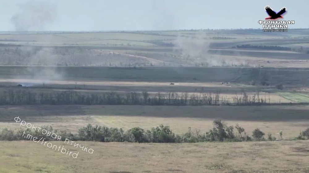 Юрий Котенок: Запорожское направление — поражение украинского бронетранспортера (предположительно YPR-765) на участке Работино—Вербовое