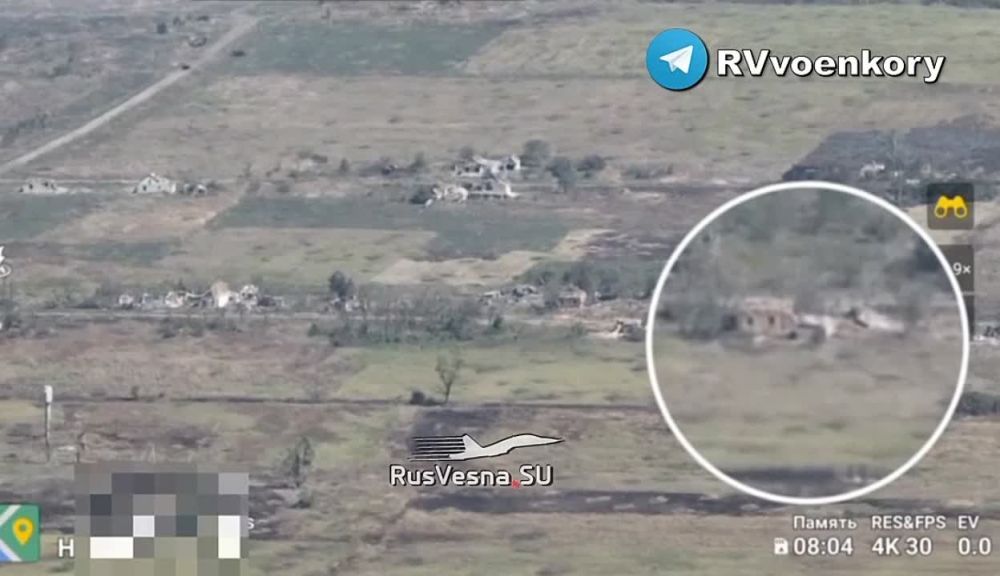 Евгений Лисицын: У Работино на Запорожском фронте продолжаются встречные бои. Российская армия уничтожает скопления укронацистов в селе