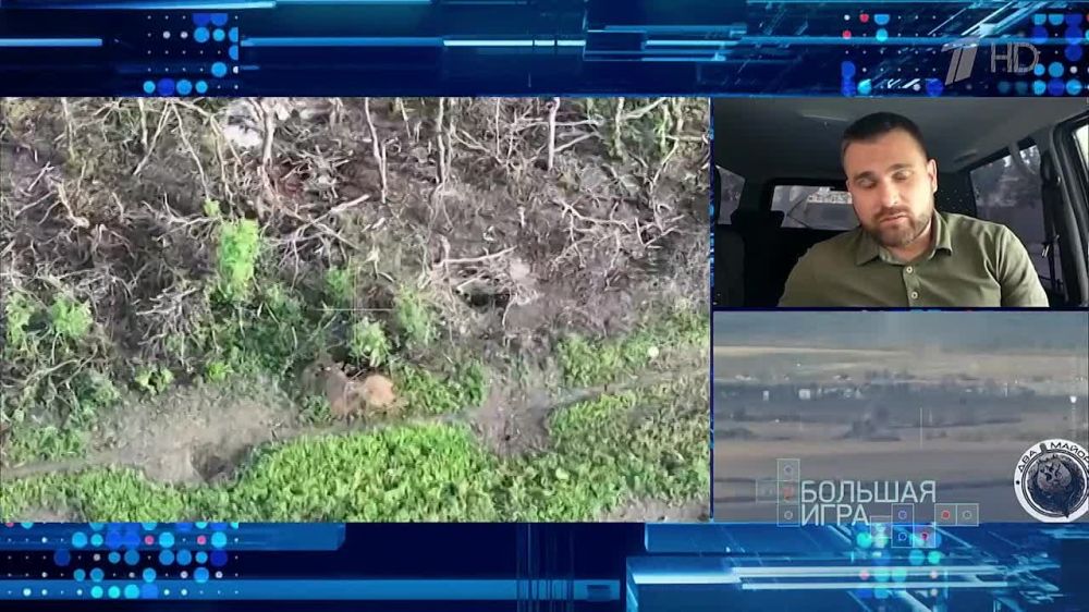 Вячеслав Никонов: Военный корреспондент Александр Харченко в программе " Большая игра" рассказал о ситуации на Запорожском фронте