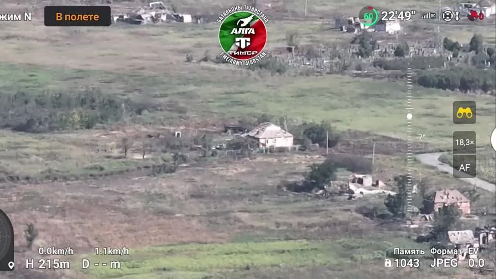 Евгений Лисицын: Российская армия продолжает отражать атаки врага на Запорожском направлении в районе Работино