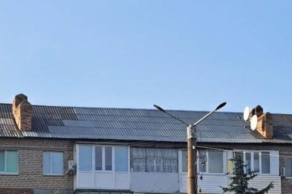 В Токмаке при содействии шефов из Пензы отремонтировали многоэтажный дом