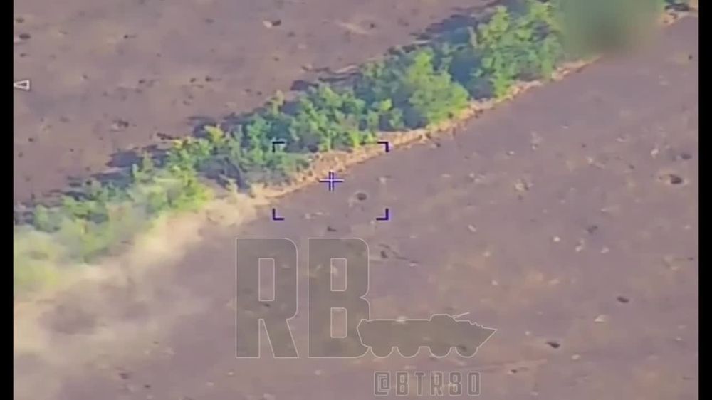 Евгений Лисицын: Высокоточный снаряд "Краснополь" поражает миномёт укронацистов под Работино на Запорожском фронте