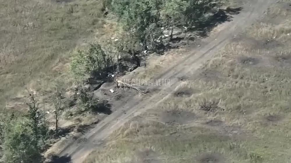 Евгений Лисицын: На кадрах работа российского минометного расчёта, который отправляет "подарки" укронацистам в районе Вербового на Запорожском фронте