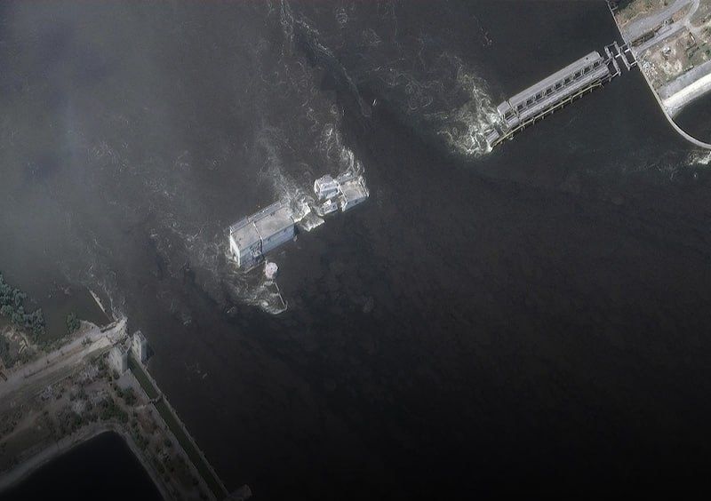 Остатки Каховской ГЭС не подлежат восстановлению