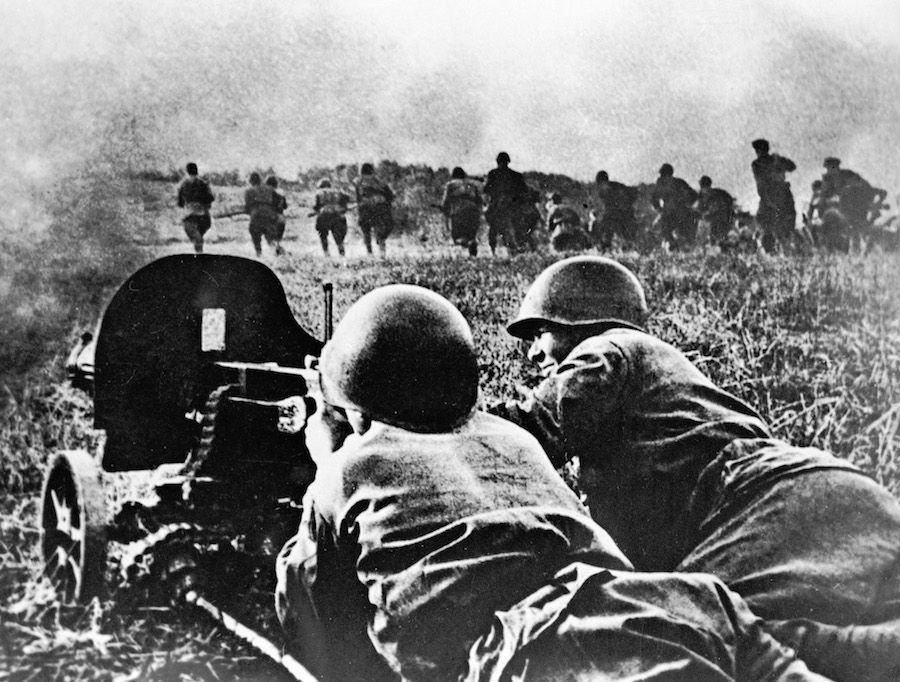 27 ������� 1943 �., ����� ������������ ���� �� ������ �. �������� � ��������� ������, ����� 118-� ���������� ������� � 79-� �������� ������� 4-�� ����������� ������ ���������� ����������