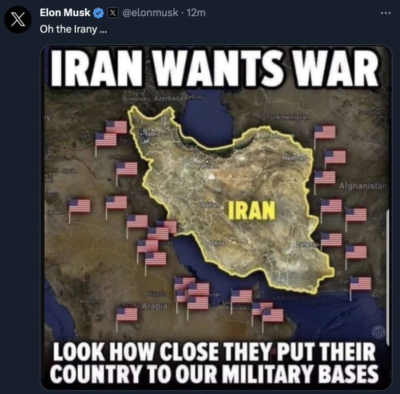 Илон Маск продолжает рассуждать на политические темы на своей странице в X