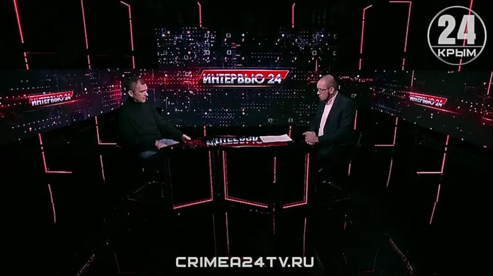 Интервью с политическим блогером, публицистом и общественным деятелем Юрием Подолякой на «Крым 24»