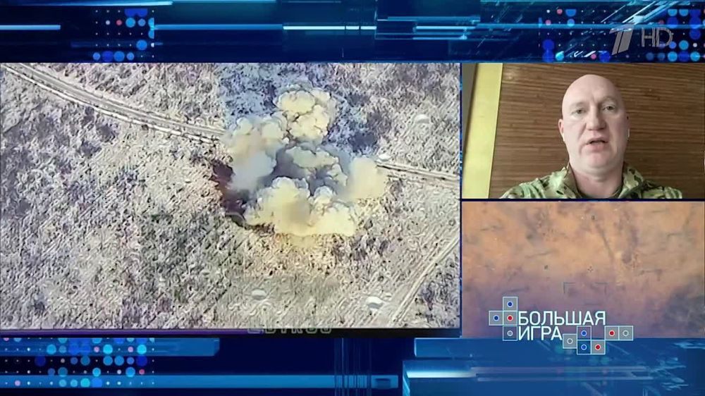 Вячеслав Никонов: Военный корреспондент Павел Кукушкин в программе "Большая игра" рассказал о положении на Запорожском фронте