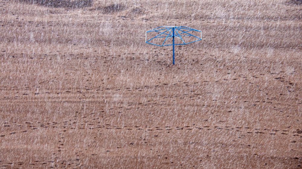 Балицкий и Сальдо осмотрели побережье после бури