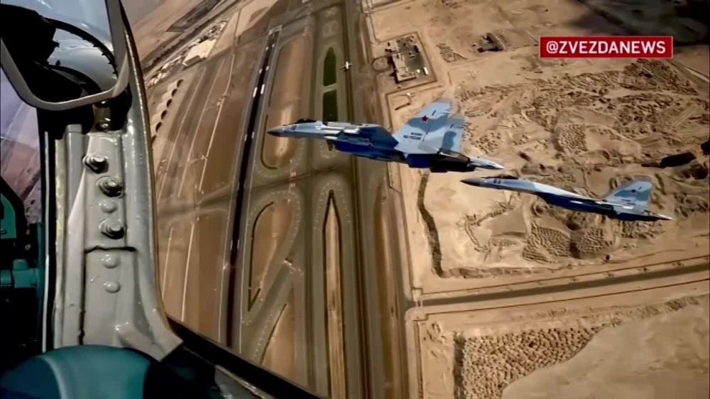 Истребители Су-35С сопровождали борт Путина на протяжении всего полета в Абу-Даби — Дмитрий Песков