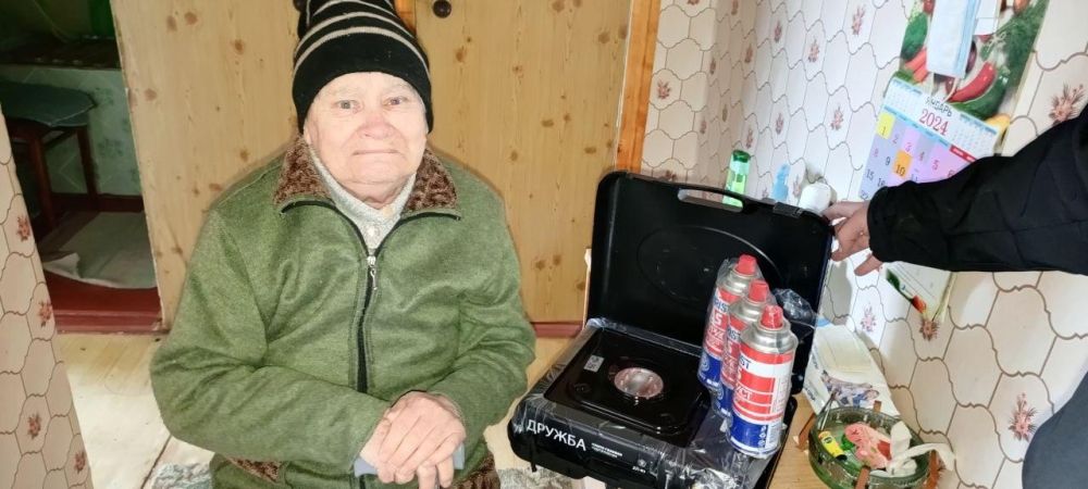 Шефы из Пензы обеспечили портативными газовыми плитами жителей Пологов