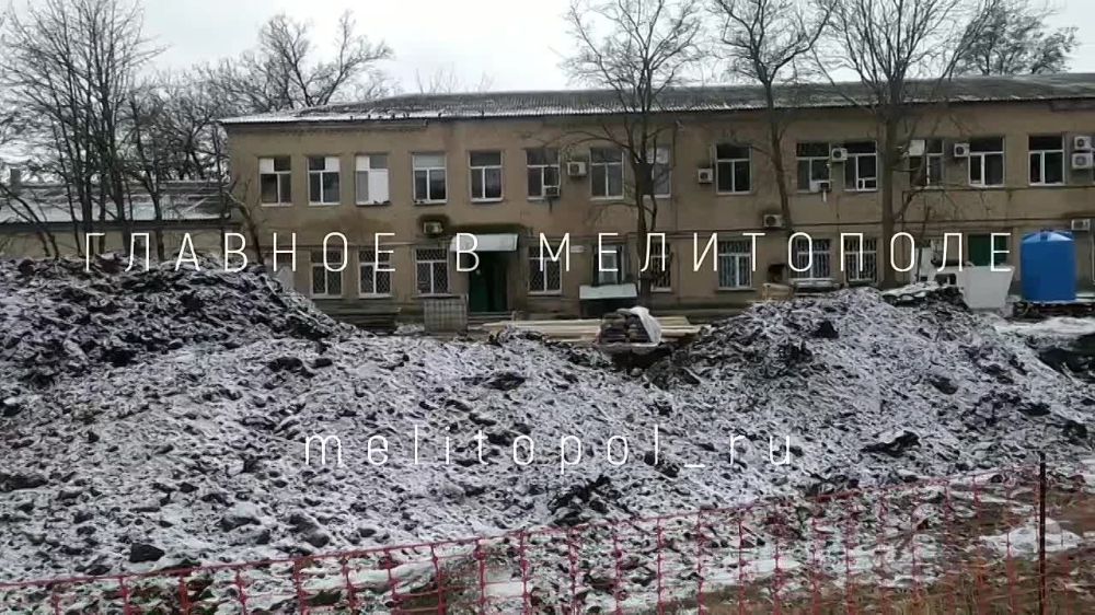 В Мелитополе ударными темпами строится областной онкодиспансер