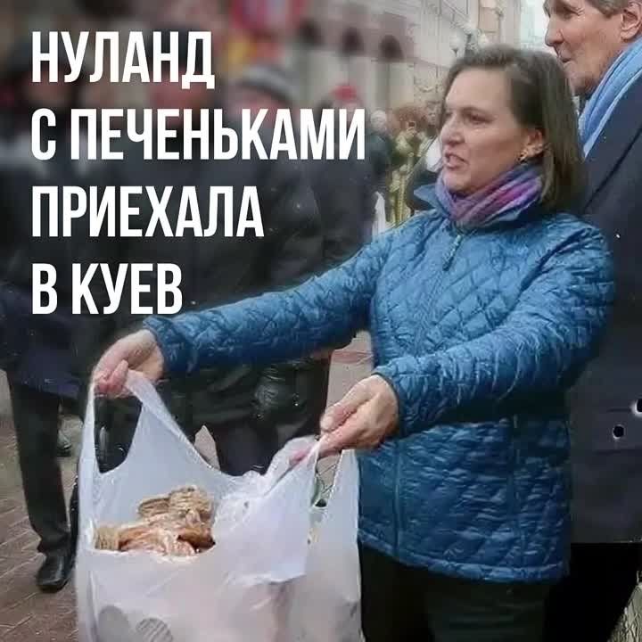 Виктория Нуланд приехала в Киев без печенек?