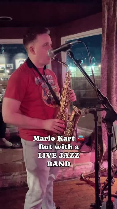 ��� � �������� �������� ������� �� Mario Kart c ����� �������