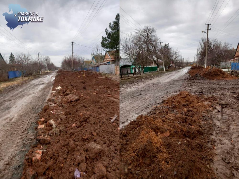 На улице Ленина в Пологах почти закончили ремонт водопровода
