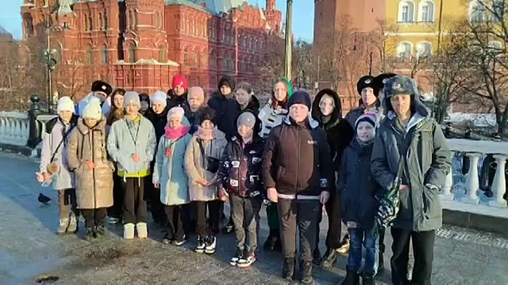 «Спасибо, Пенза!»: ребята из Токмака и Полог поблагодарили шефов за экскурсию