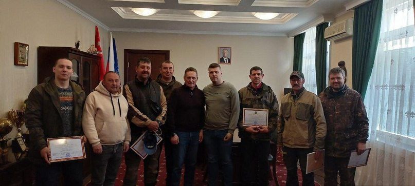 Подрядчикам из Пензенской области вручили благодарности главы Токмакского муниципального округа