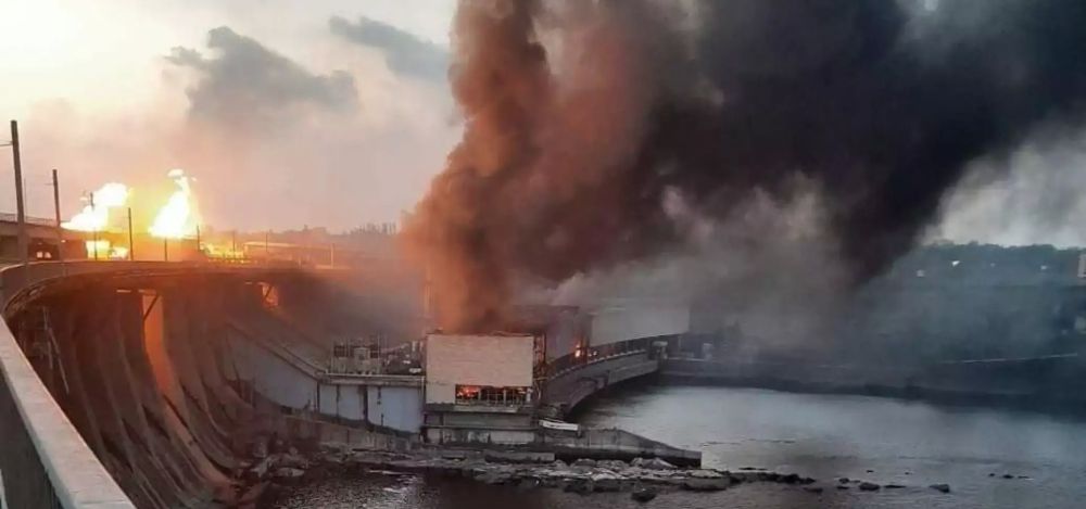 ДнепроГЭС остановила работу