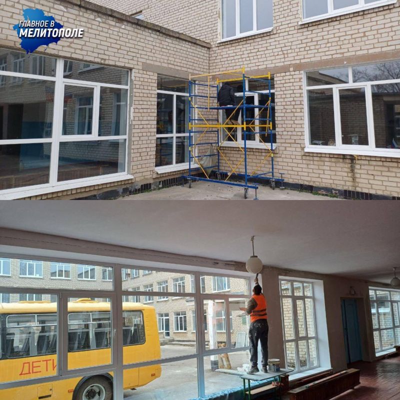 Ремонт токмаксой школы №6 завершен — в здании приведена в порядок кровля, установлены новые окна и котельная