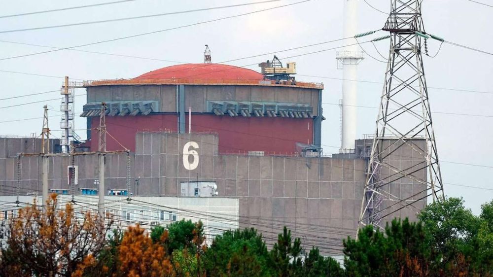 На 6-й энергоблок Запорожской АЭС снова упал украинский дрон-камикадзе