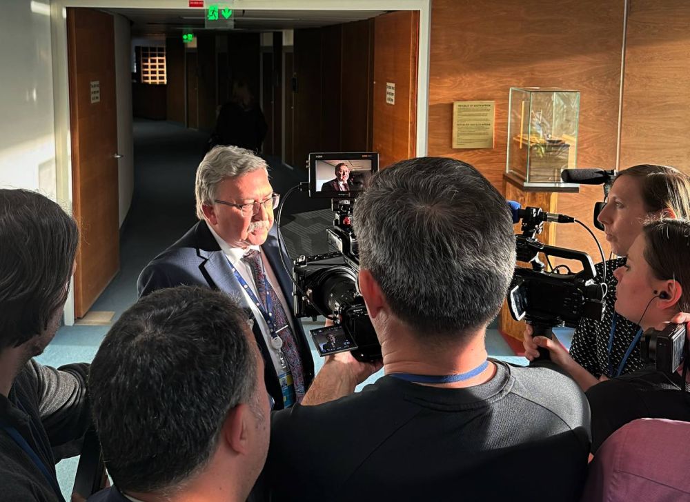 Пресс-подход Постоянного представителя Российской Федерации при международных организациях в Вене М.И.Ульянова по итогам внеочередной сессии Совета управляющих МАГАТЭ