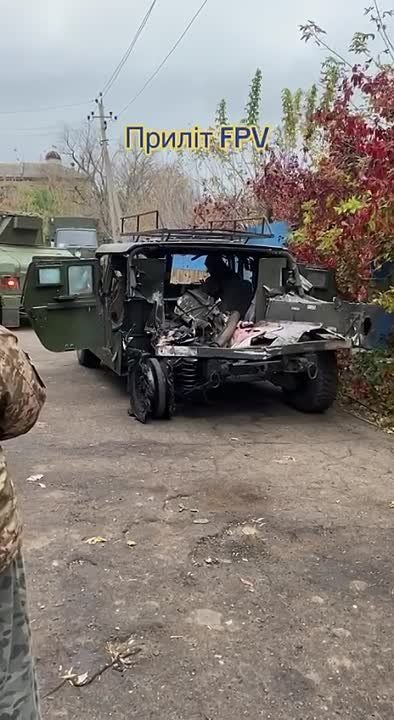 ������� Humvee ����� "�������" � FPV ����� ����������, ���� �������� ������� "������"