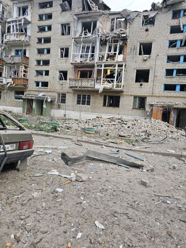 Есть погибшие из-за удара ВСУ по многоквартирному дому в подшефном Пензенской области Токмаке на Запорожье
