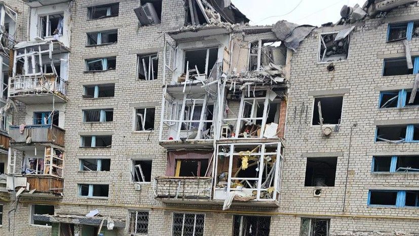 Балицкий: под завалами после удара ВСУ по Токмаку может оставаться один человек