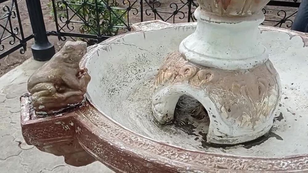 Фонтан вновь радует посетителей историко-мемориального комплекса «Чапаевка» в Токмакском муниципальном округе