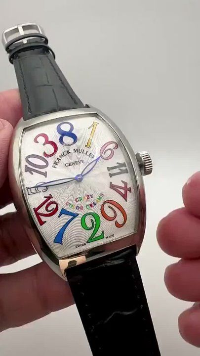 ������ ������ �������: � ���� ������������ Franck Muller Crazy Color Dreams � ����������� ���� � ������������ �����������