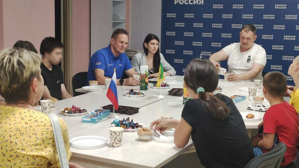 Пензенцы поздравили ребят подшефных округов Запорожской области с Международным днем защиты детей