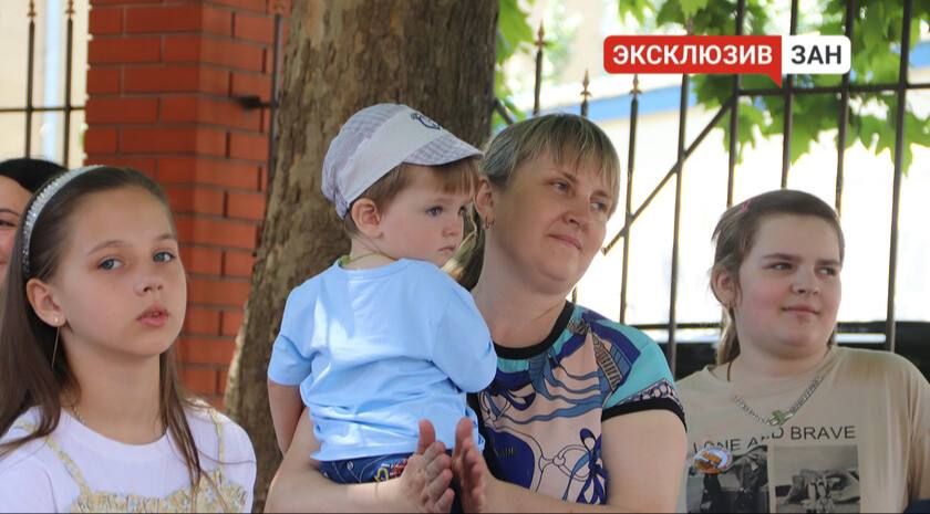 Праздник ко Дню защиты детей прошел на территории храма Георгия Победоносца в Мелитополе